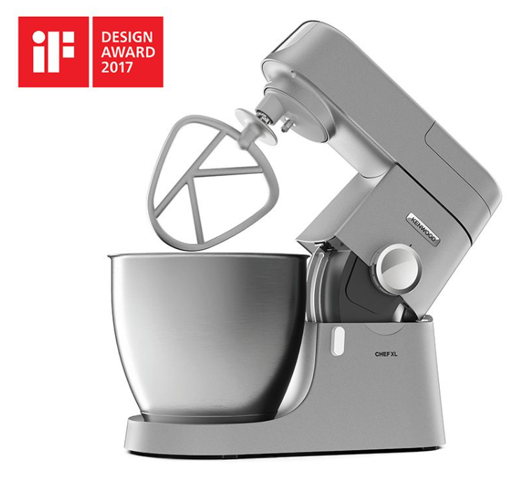 KENWOOD Titanium Chef XL Stand Mixer KVL4100S 6.7L 1200W (Silver)