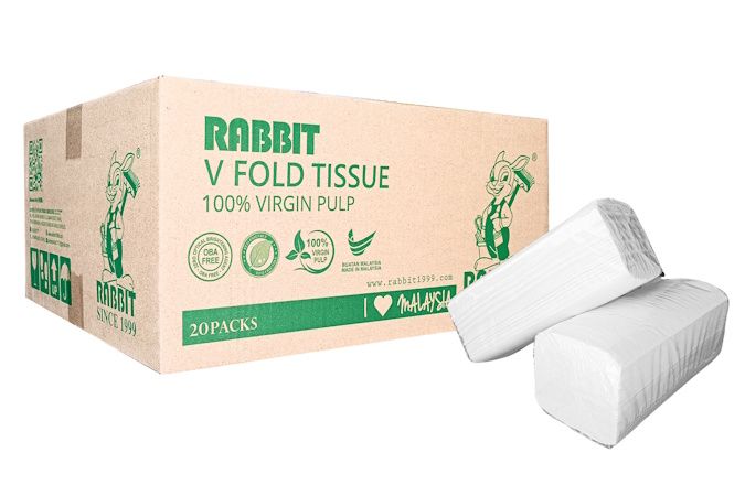 RABBIT V FOLD TISSUE