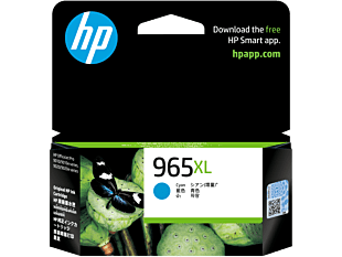 HP 965XL High Yield Cyan Original Ink Cartridge