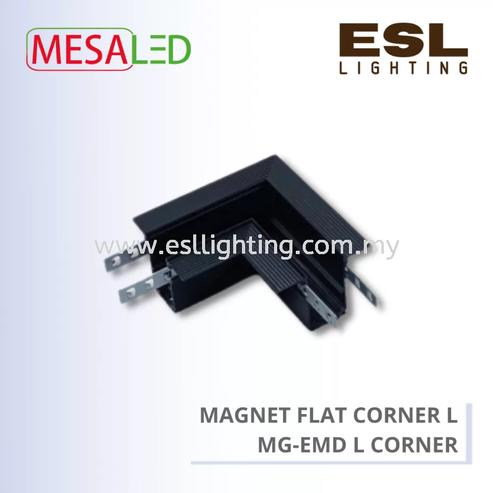 MESALED TRACK LIGHT - MAGNET FLAT CORNER L - MG-EMD L CORNER