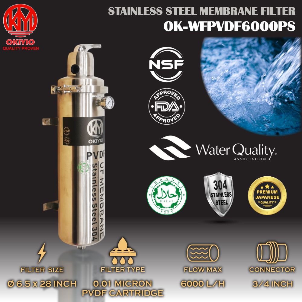 OKIYIO ULTRA MEMBRANE FILTER (STAINLESS STEEL)
