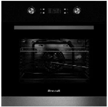 Brandt 60cm Built In Catalytic Oven BOC 8000X (70L)