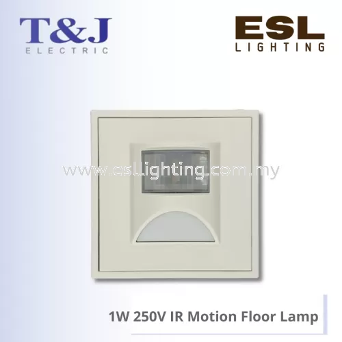 T&J MINIMALIST SERIES 1W 250V IR Motion Floor Lamp - EB2700IR / EB2700IR-SBL / EB2700IR-MSB / EB2700IR-MSL 