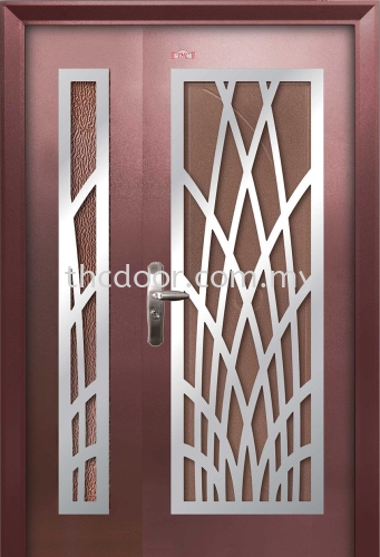 AP4-SS986 Security Door (Stainless Steel Grille)  