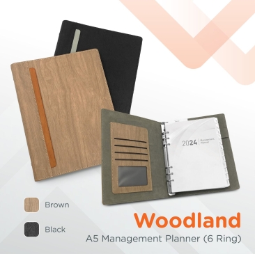 Woodland - 6 Rings Management Organizer