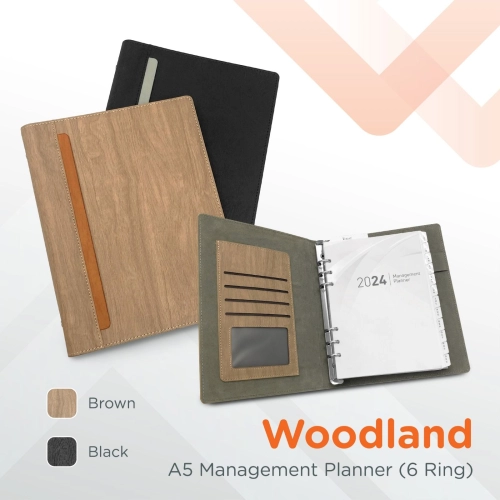 Woodland - 6 Rings Management Organizer