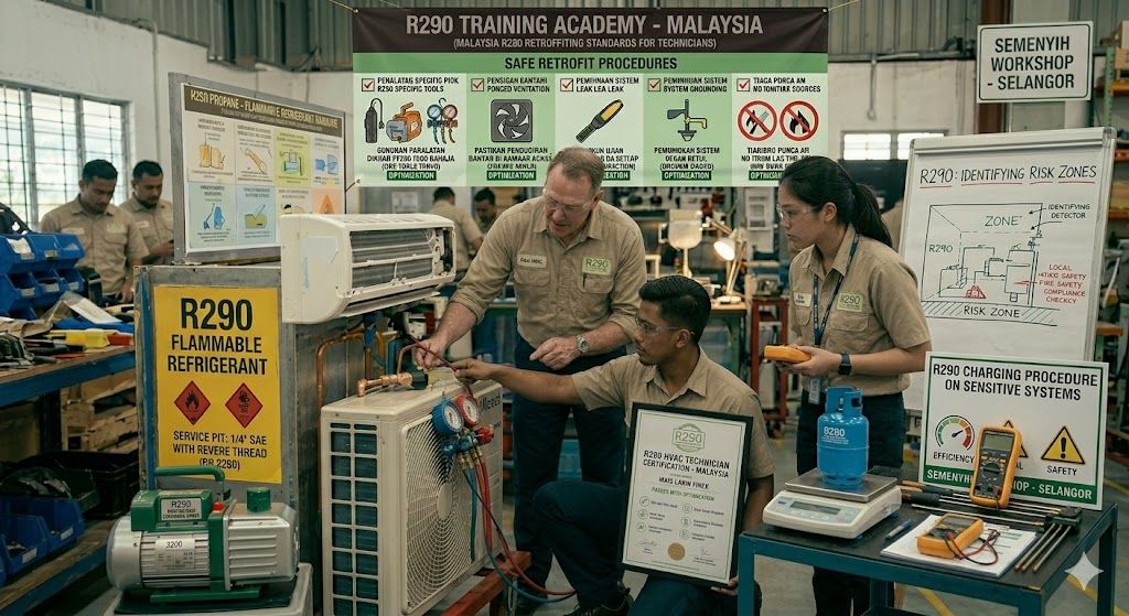 R290 flammable refrigerant training