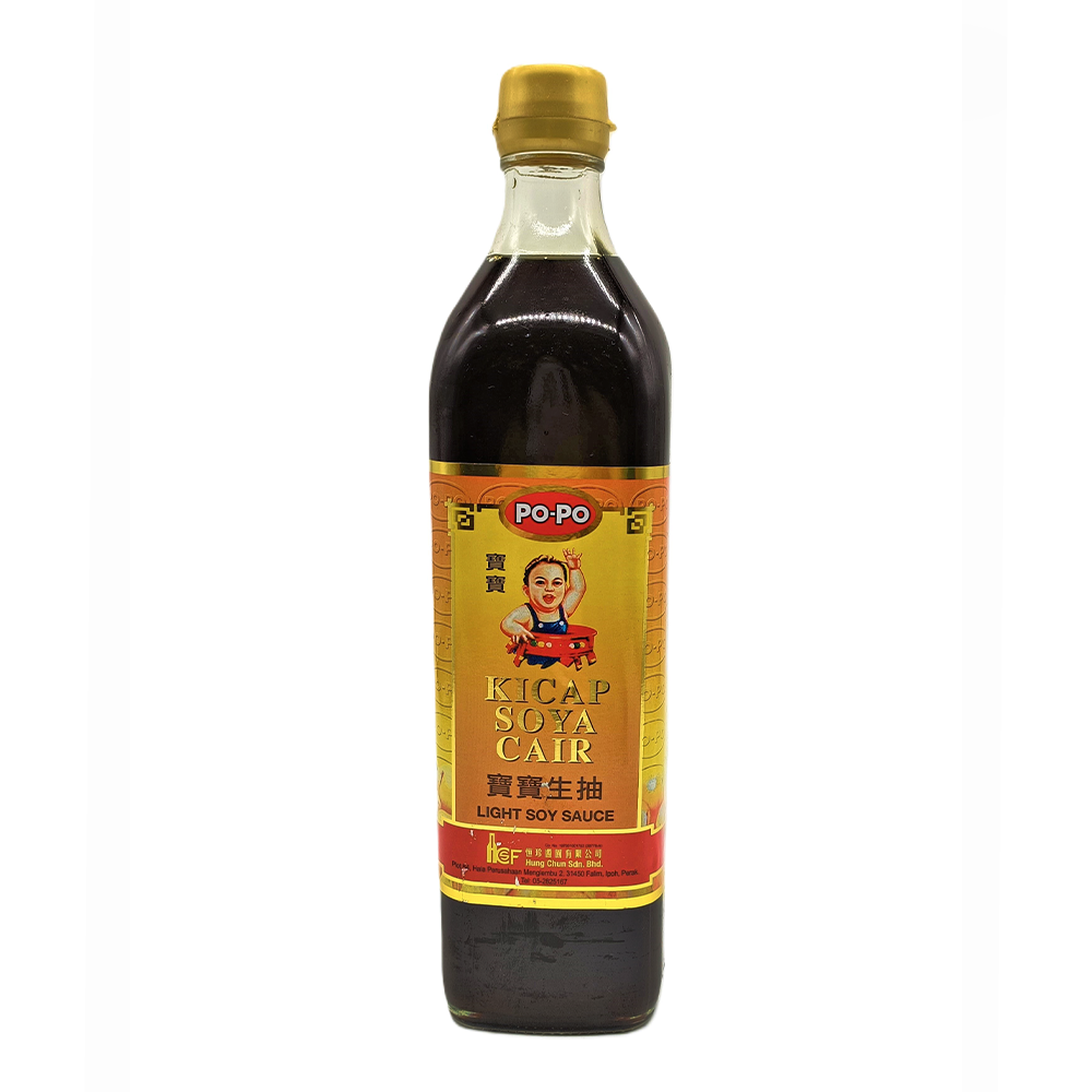 Po-Po Kicap Soya Cair / Light Soy Sauce 720ml