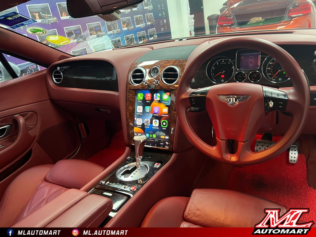 Bentley Continental GT Vertical Style Android Monitor (12.1")