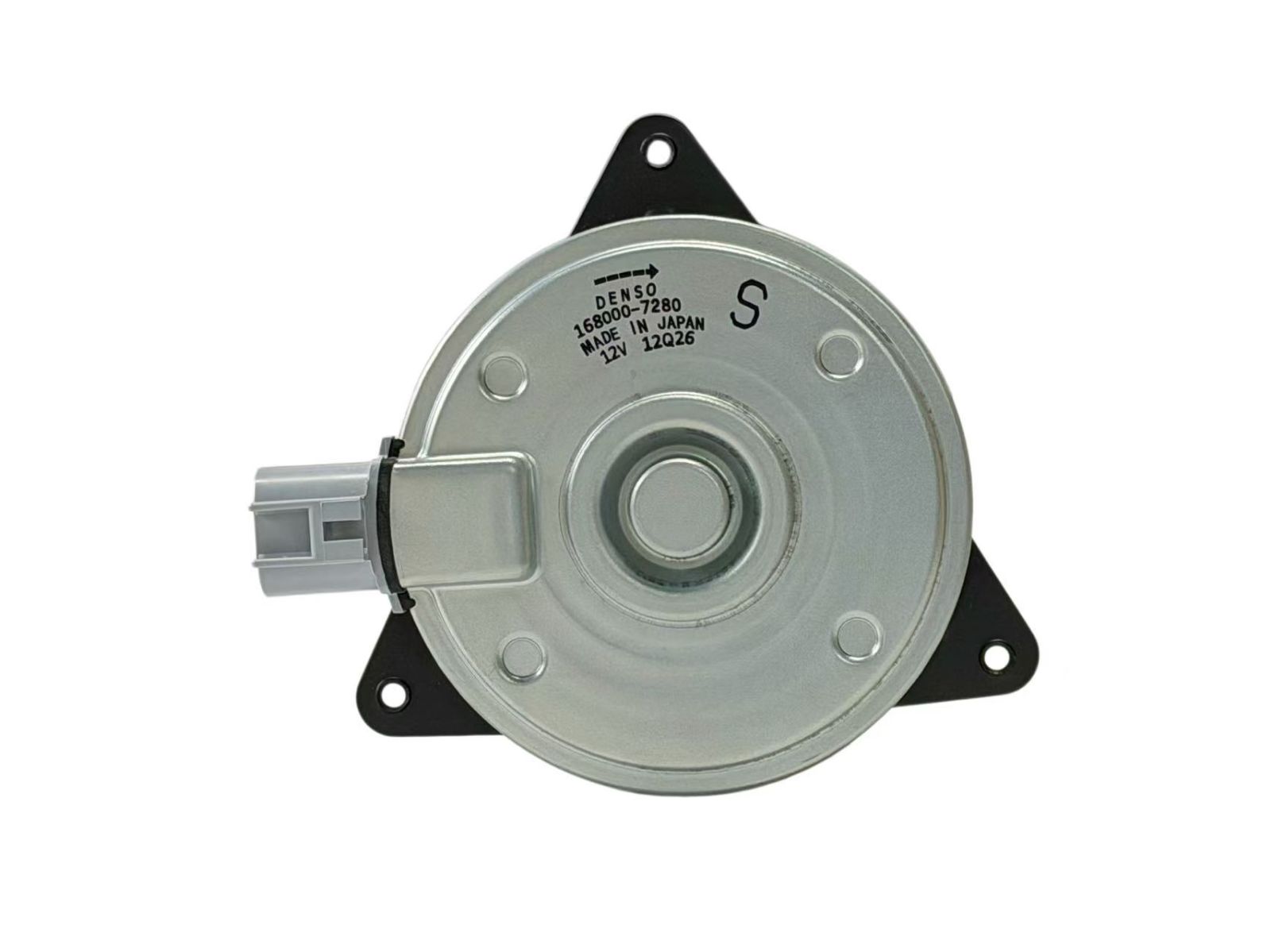 DENSO Hybrid Condenser Cooling Fan Motor for Toyota Prius (2004–2009 XW20) | DENSO PN 168000-7280 / 168000-7250 | Toyota OEM PN 16363-21030