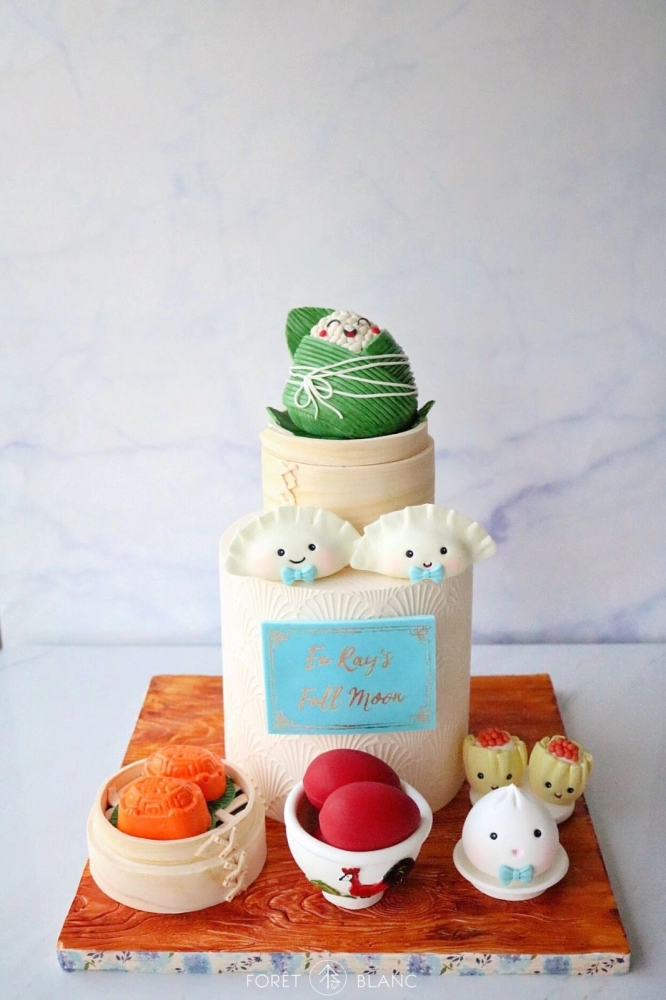 Baby Bao Dumpling Fullmoon Cake
