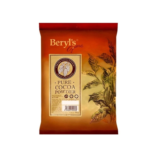 BERYL'S CLASSIC PURE COCOA POWDER 500G/1KG/CTN