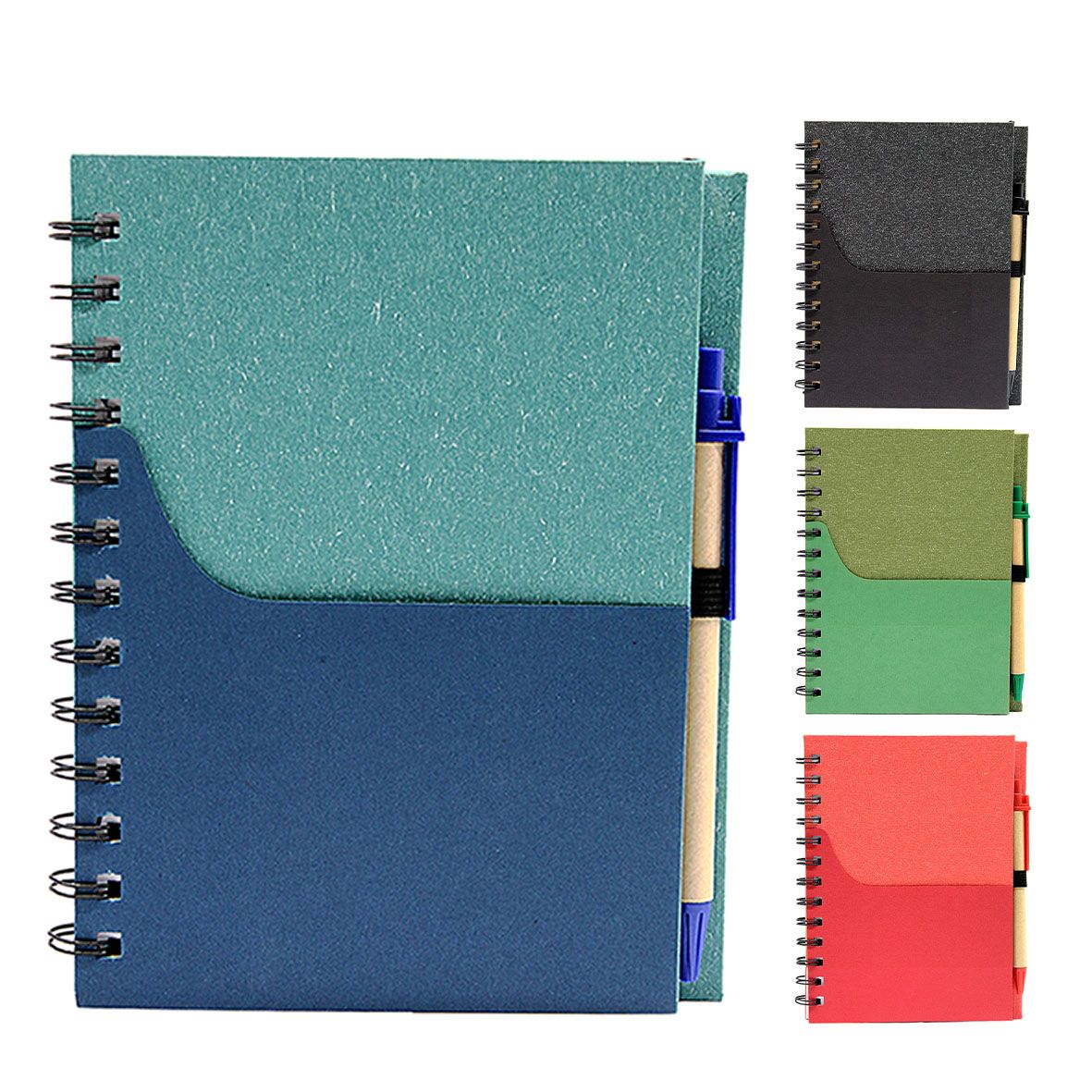 Eco A5 Notebook with Pen 0129