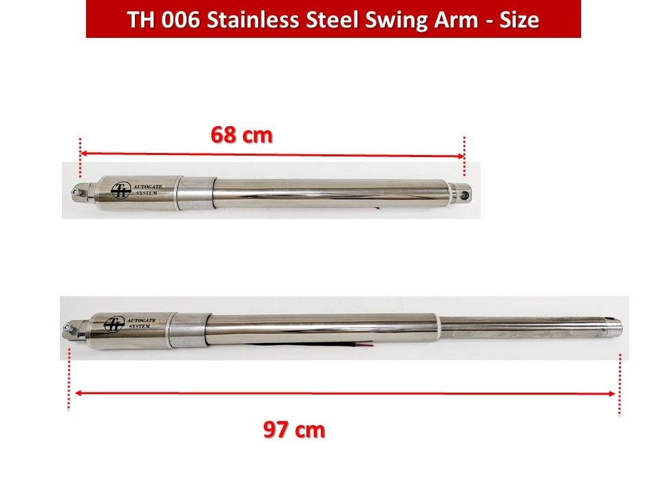 TH 006 Autogate Stainless Steel Arm For Swing / Folding Gate 