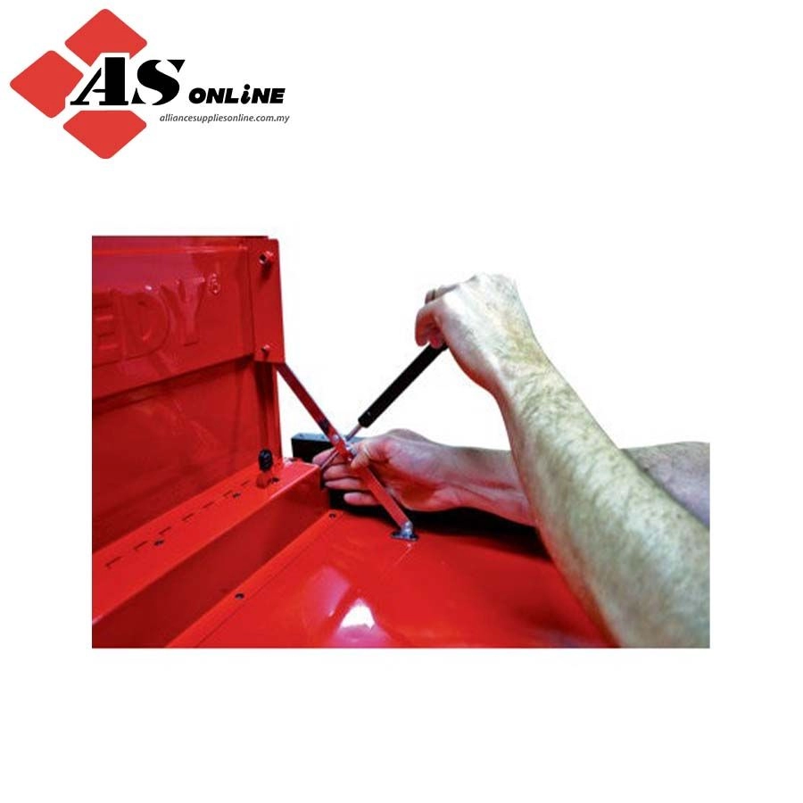 KENNEDY Roller Cabinet, Industrial Range, Red/Grey, Steel, 3-Drawers, 845 x 710 x 465mm, 450kg Capacity / Model: KEN5942020K