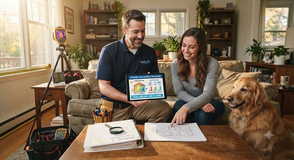 residential HVAC cooling load calculation basics