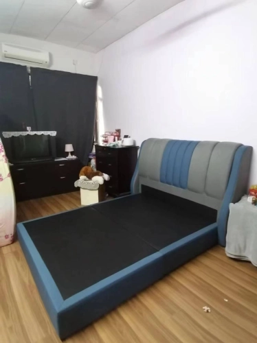 Solid Wood Double Decker Bed | Queen Double Decker Bed | Queen Size Divan Bed | Bedroom Furniture Store | Kedai Perabot Tilam Katil Terbaik Malaysia | Kedah | Kulim | Lunas | Penang | Bertam | Perak | Taiping | Ipoh | 