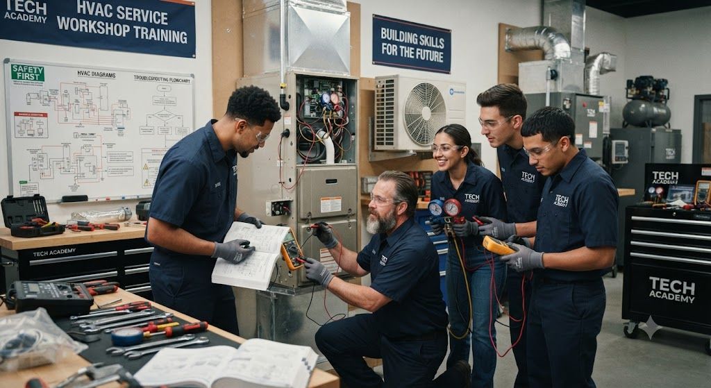 HVAC service workshop training