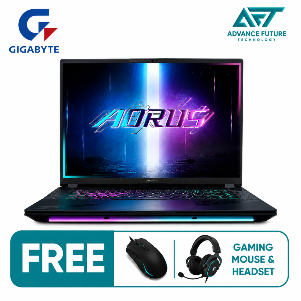 Gigabyte AORUS Master 16 BZHC6MYE65SH 16'' WQXGA 240Hz Gaming Laptop ( Intel Core Ultra 9-275HX, 32GB, 2TB SSD, RTX5090, W11 )