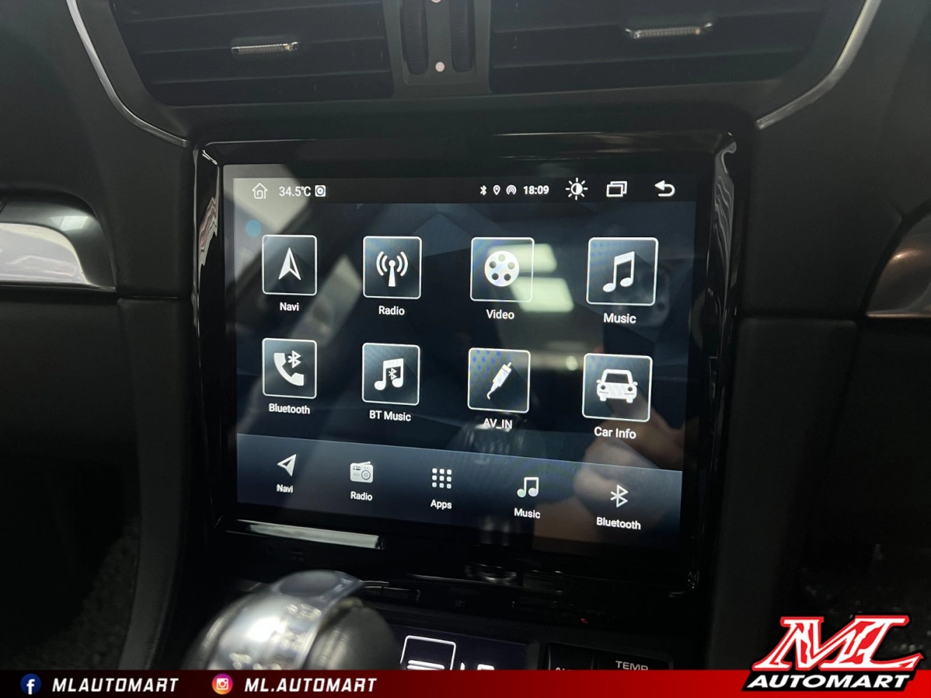 Porsche Carrera 991 Android Monitor