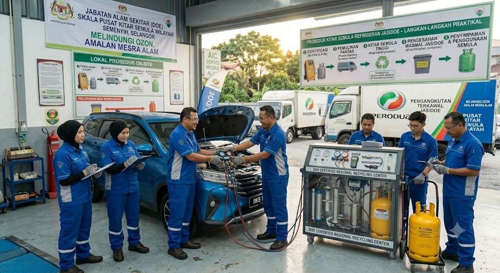refrigerant recovery and recycling Malaysia DOE