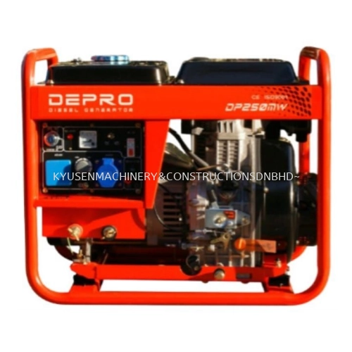 Depro Air Cooled Diesel Welding Generator DP250MW