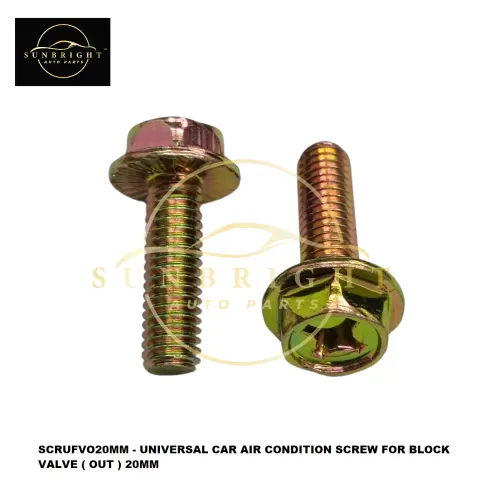 SCRUFVO20MM - UNIVERSAL CAR AIR CONDITION SCREW FOR BLOCK VALVE ( OUT ) 20MM - Sunbright Auto Parts Supply Sdn Bhd