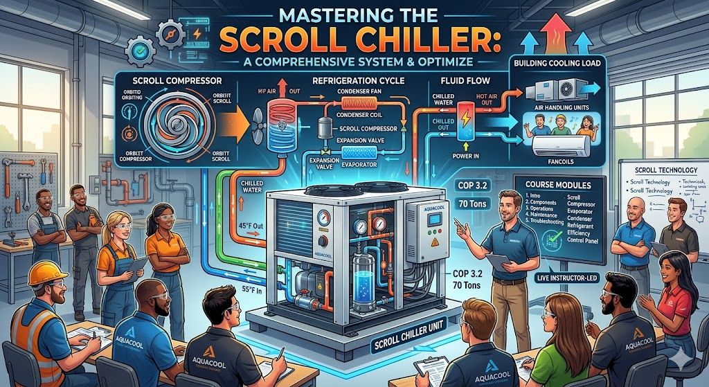 Scroll chiller system overview course