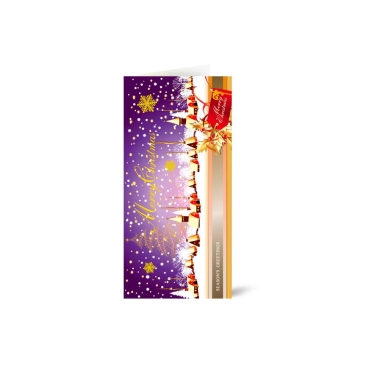 AEIOU Christmas Greeting Card XC100