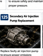 Secondary Air Injection Pump Replacement
