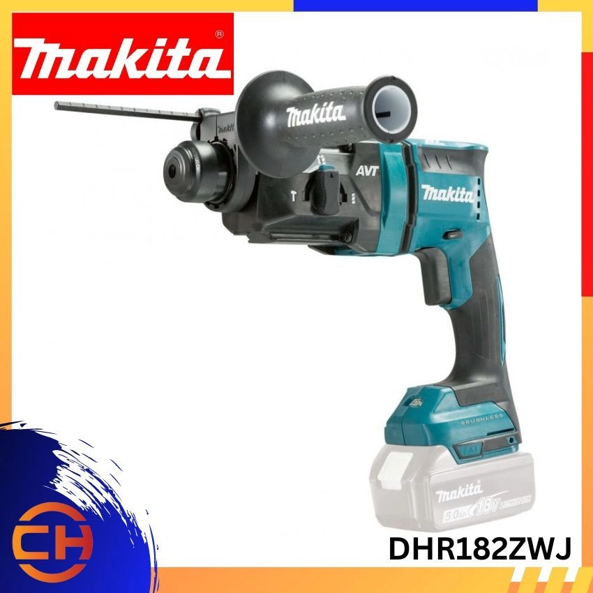 Makita DHR182ZWJ 18 mm (11/16") 18V Cordless Combination Hammer