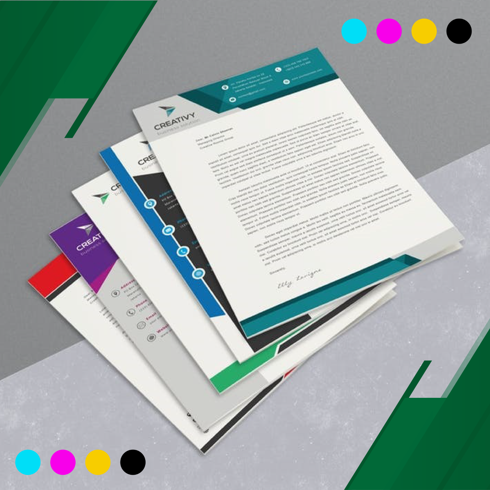 Corporate Letterhead Printing