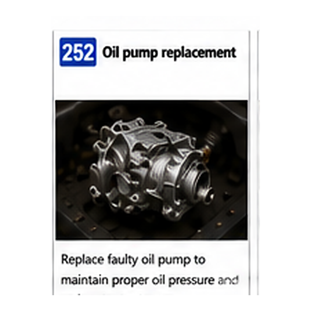 Oil Pump Replacement