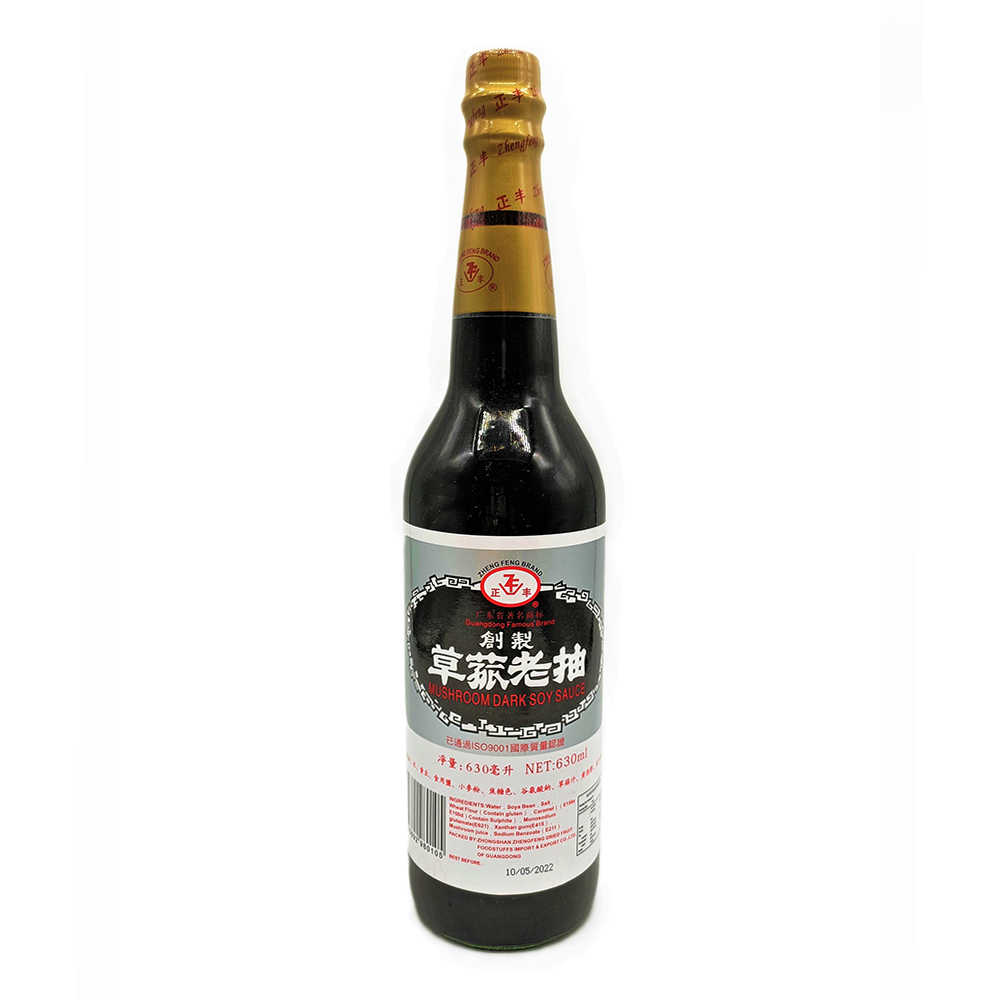 Zheng Feng Brand Mushroom Dark Soy Sauce 630ml