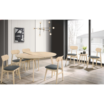 Gardien Extendable Dining Set 668/473