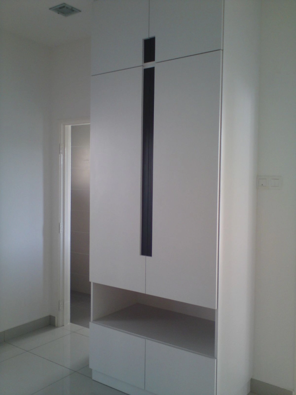 Wardrobe In Swing Open Door