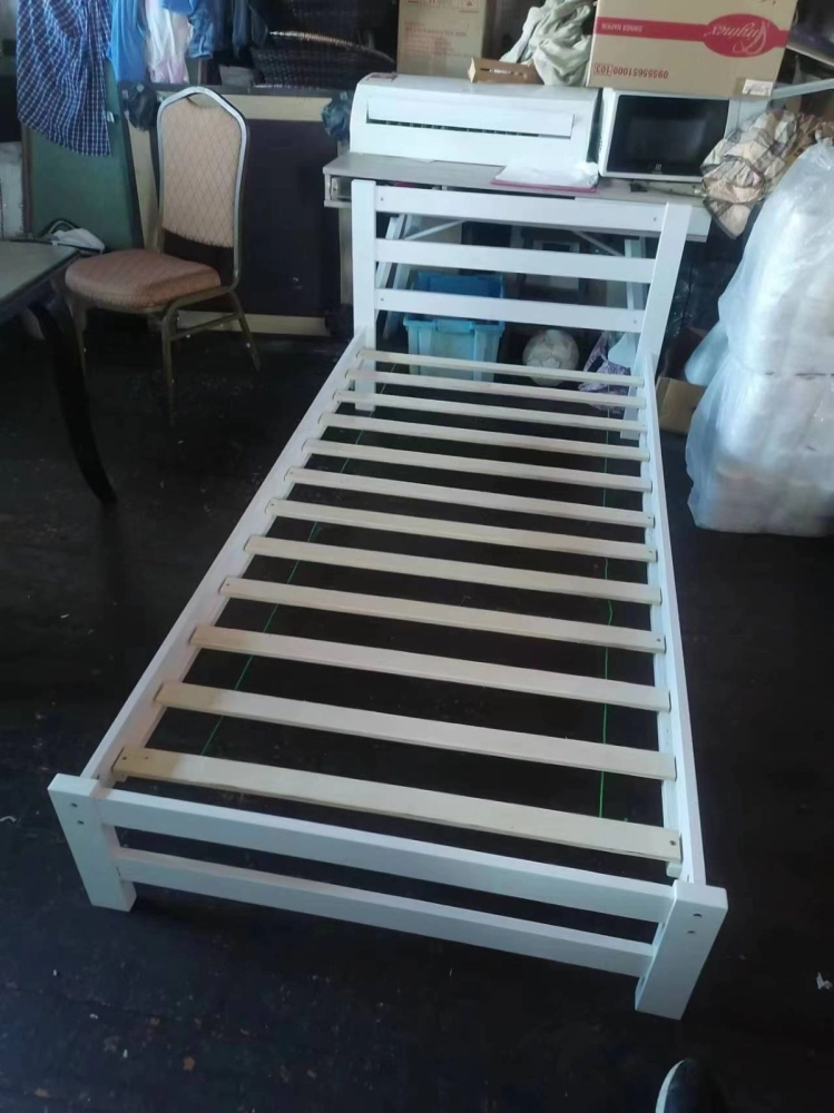 Cheap Wood Board Single Bed | Katil kayu Papan Murah | Bedroom Single Bed | Kids single Bed | Penang | KL | Cyberjaya | Kulim | Lunas | Ipoh | Mengkuang