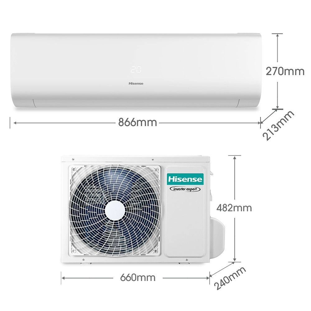 Hisense 1.5HP Standard Inverter Air Conditioner 5 Star R32 AI13TUGS