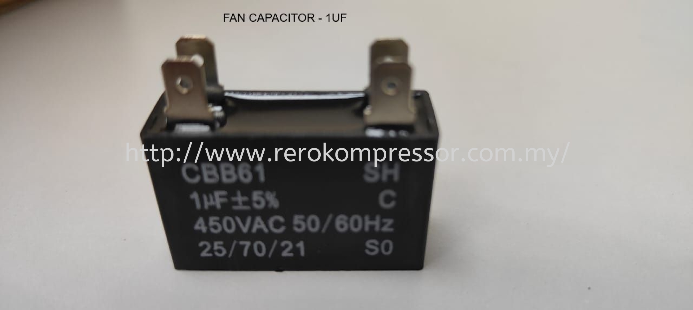 FAN CAPACITOR
