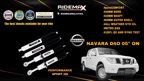 RIDEMAX NISSAN NAVAR D40A