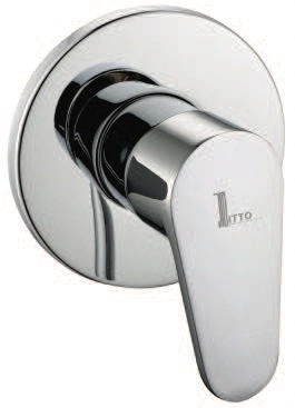 IT-W1314H6-L 1/2" Concealed Stop Cock Valve – Polished Finish Premium Wall-Mounted Water Control Valve