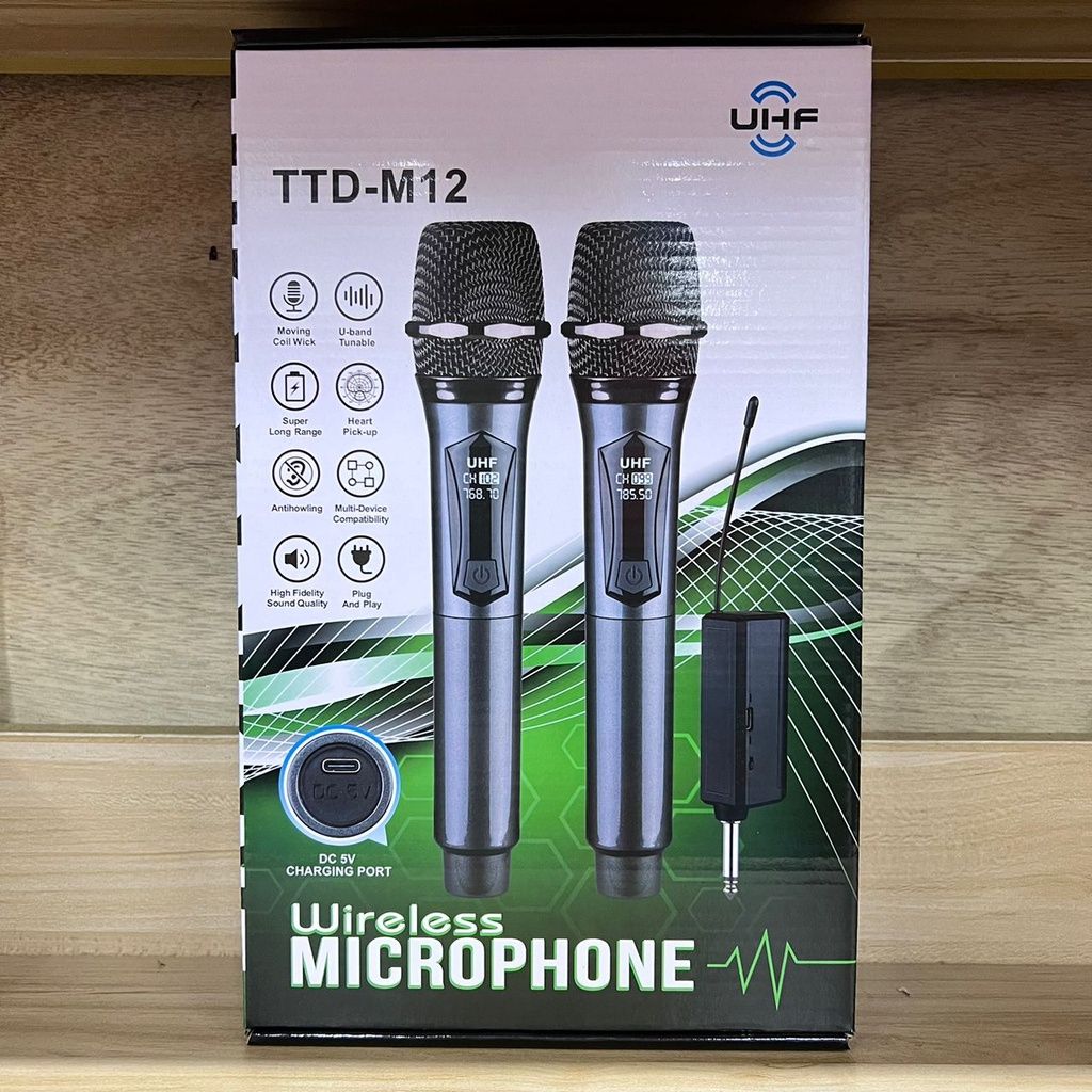 UHF - TTD-M12 Wireless Microphone