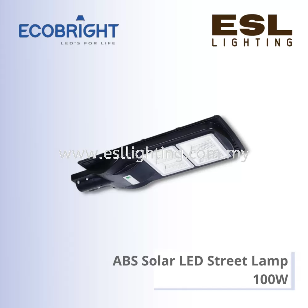 ECOBRIGHT ABS Solar LED Street Lamp 100W -EB1115 IP65