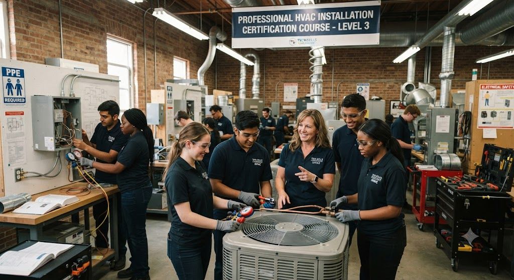 Professional air conditioning installation course