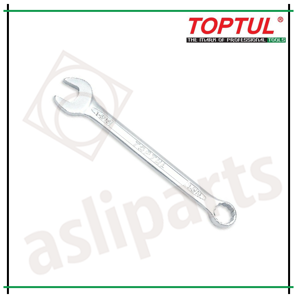 TOPTUL Standard Combination Wrench 15掳 Offset SAE ACEB Series