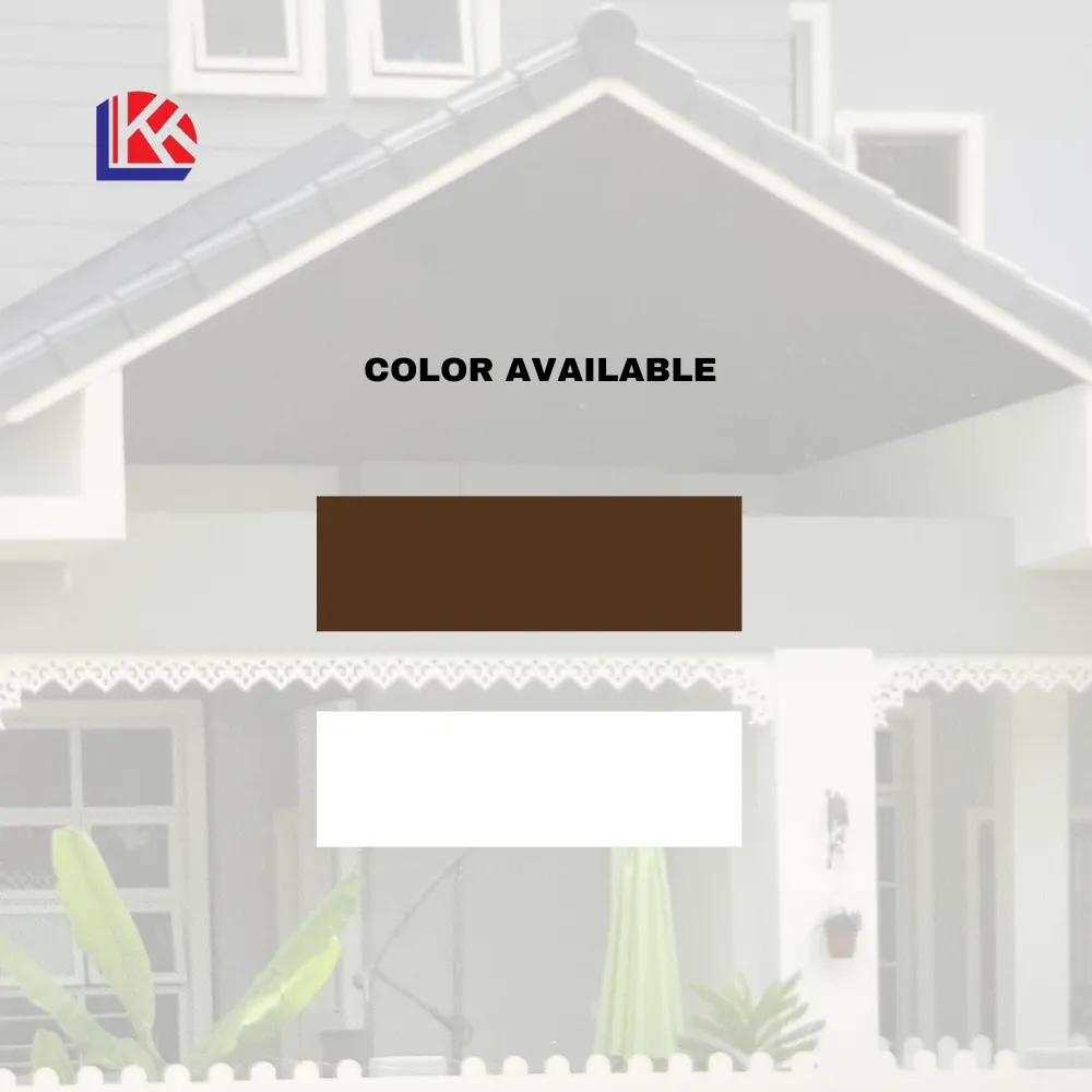 ROOF SKIRTING / PAPAN MANIS PLASTIK