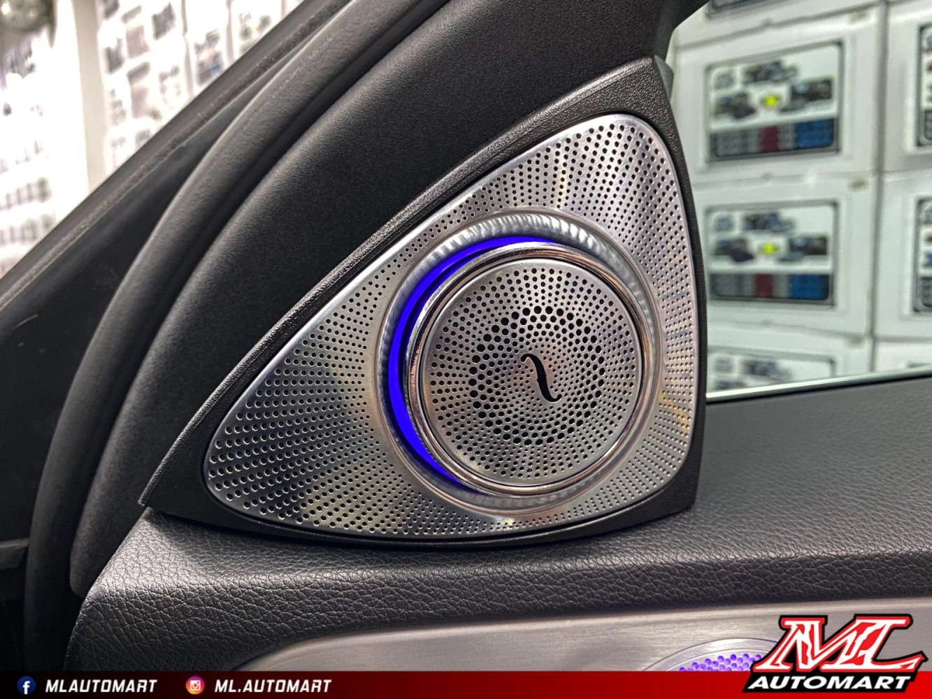 Mercedes Benz C Class W205 Burmester 3D Rotary Tweeter