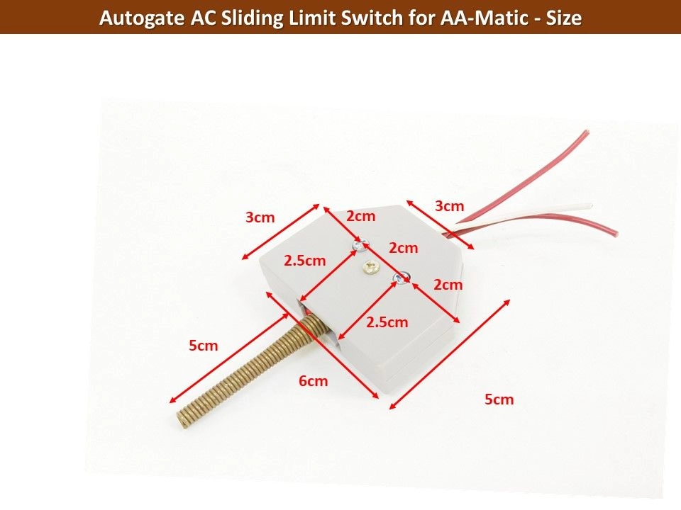 Autogate AC Sliding Limit Switch for G-Force / Celmer / AA-Matic 240V / AA-Matic IND