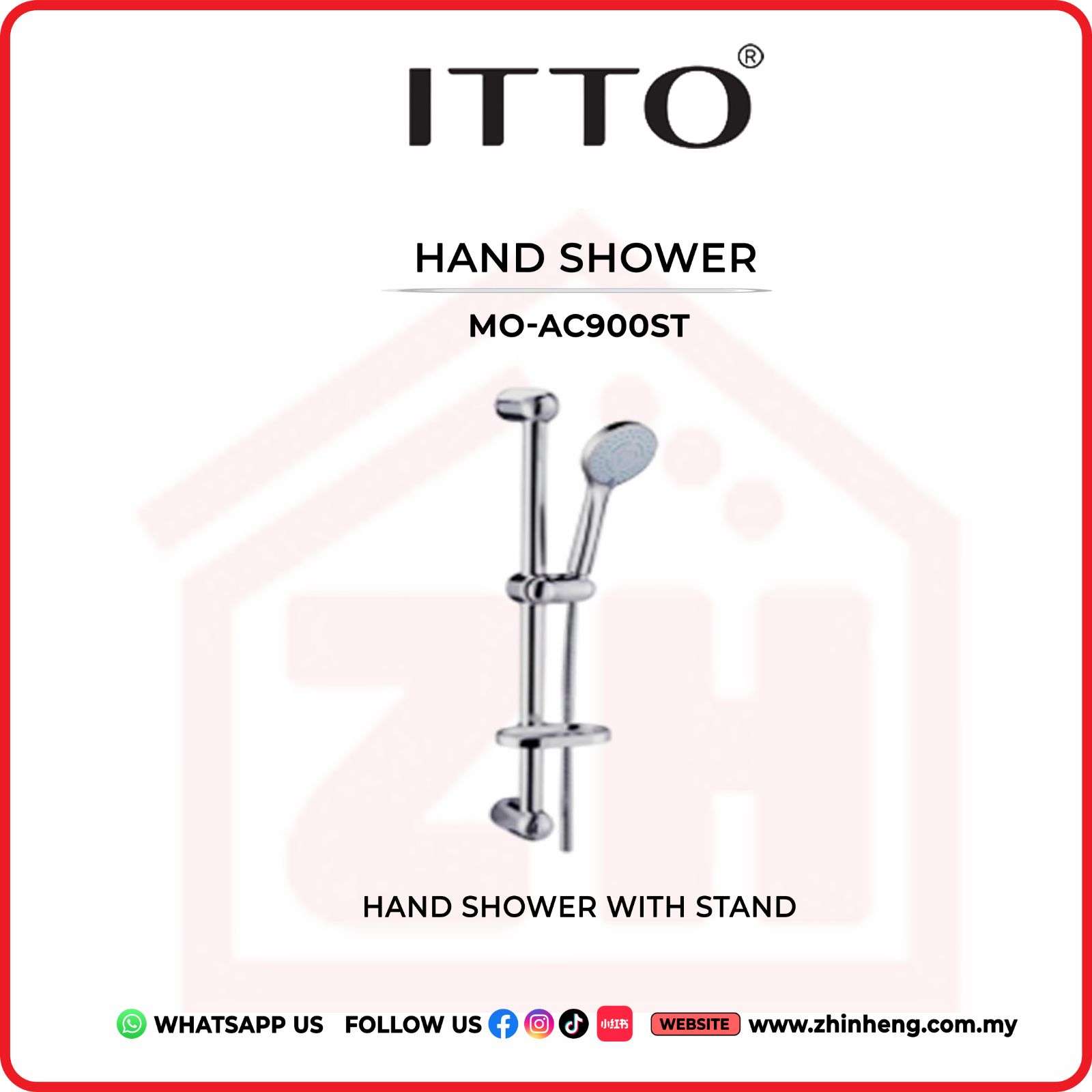 ITTO HAND SHOWER WITH STAND  MO-AC900ST