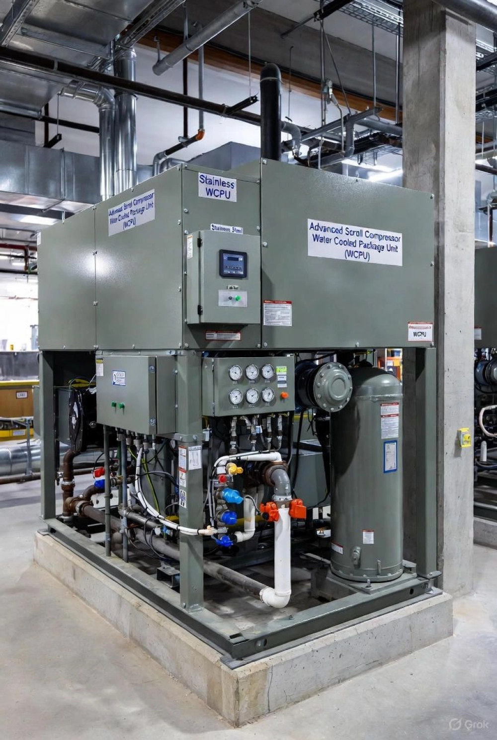 Advanced Scroll Compressor Water Cooled Package Unit (WCPU) Malaysia ...